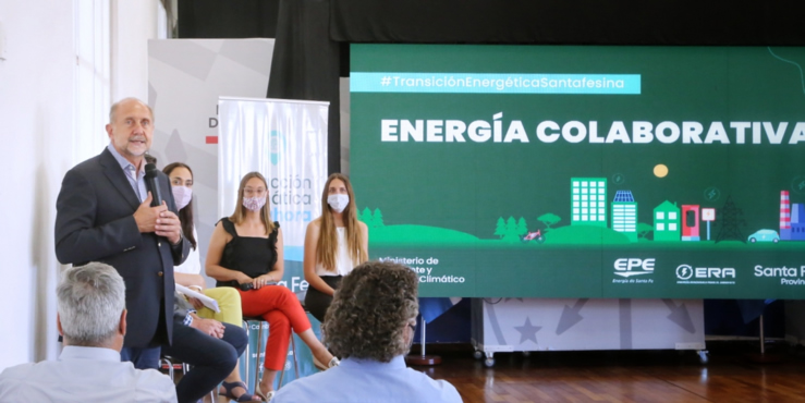PEROTTI PARTICIPÓ DE LA PRESENTACIÓN DEL PROGRAMA ENERGÍA RENOVABLE COLABORATIVA